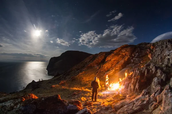 Anga Nehri'nin ağzında