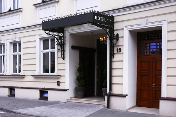 Hotel Pequeño Alojamiento Lujo Centro Ciudad — Foto de Stock