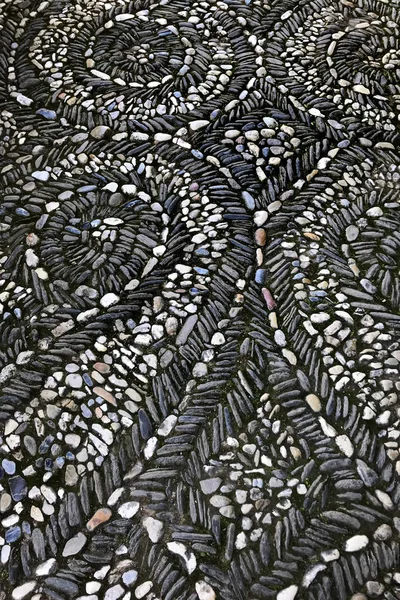 Mosaikpflaster Palastkomplex Alhambra Granada Spanien Textur Hintergrund — Stockfoto
