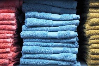 Yeni havlu, Banyo Aksesuar Mağazası, Çin'de yapılan yumuşak pamuk yığını ...