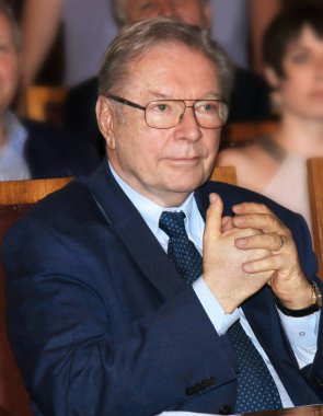 Krzysztof Zanussi dünyaca ünlü film yönetmeni Pole. 19 Haziran 2019'da Polonya'nın Krakow kentinde 80. ... 