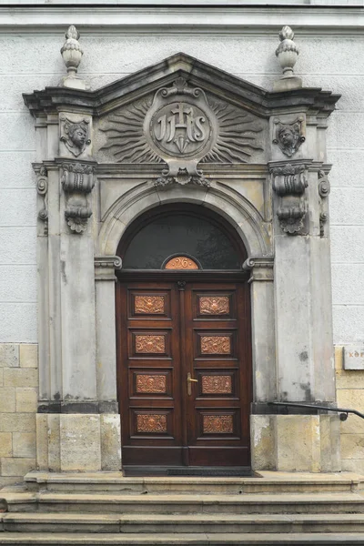 Main Entrance Catholic Church Gate Royalty Free Stock Photos