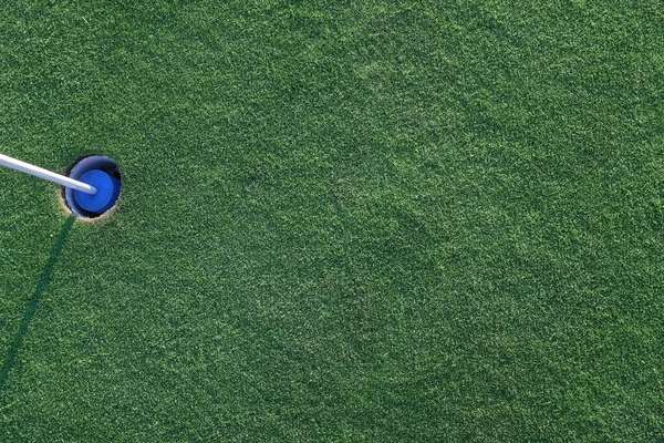 高尔夫球场上的绿草 — 图库照片