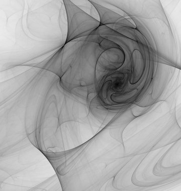 Duman gri girdap tünel soyut, dikey arka plan