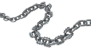 Saw Chain Links clipart