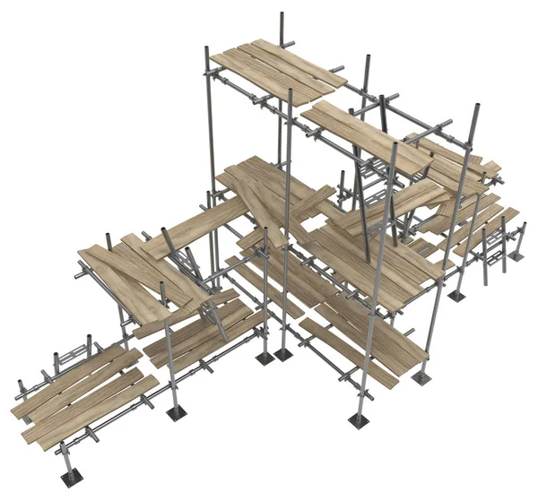 Állványzat-konstrukció — Stock Fotó