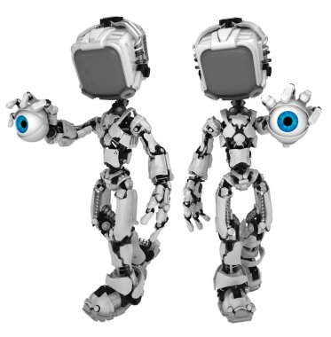 Canlı Ekran Robot, Göz Tutan