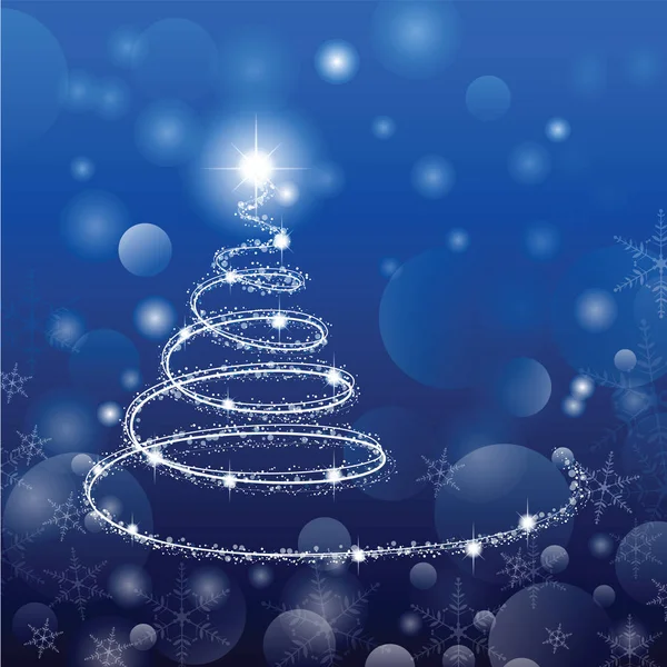 Noel ağacı kış arka plan