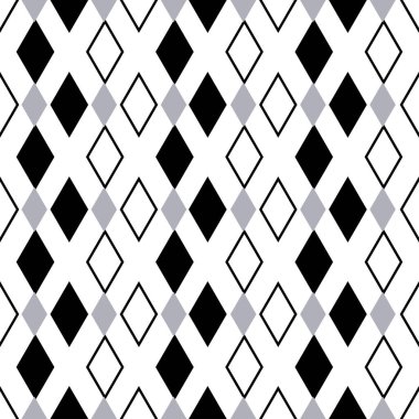 Eşkenar dörtgen şekilli kusursuz geometrik desen