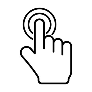 El simgesini tıklatın. Vektör çizim