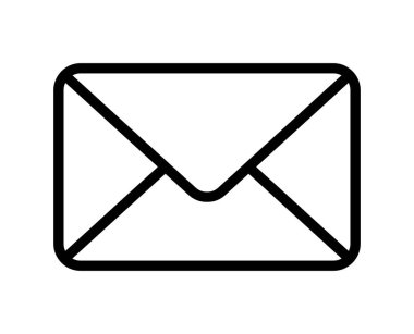 Posta Icon set. E-posta simgesi. Vektör çizim