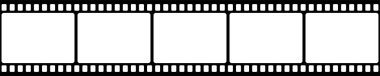 Film şeridi. Vektör çizim