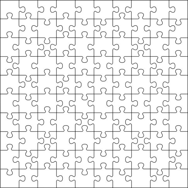 Puzzle Hintergrund Vektorillustration — Stockvektor