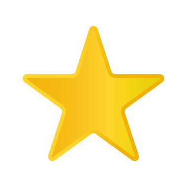 altın yıldız vektör çizim