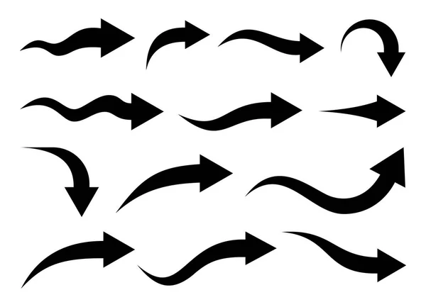 Набір Стрілок Векторні Ілюстрації — стоковий вектор