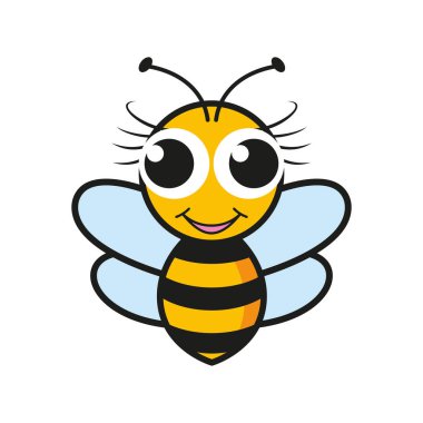 Arı sembolü. vektör çizim