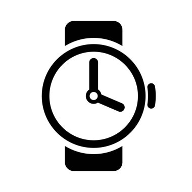 Watch bilek basit simgesi. Vektör