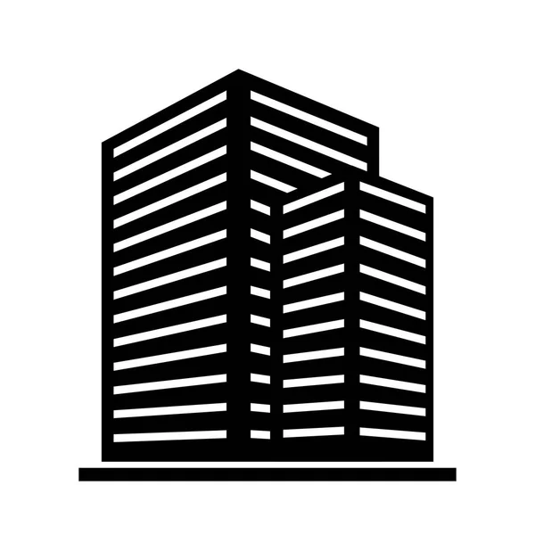 Logo společnosti budovy. Vektor — Stockový vektor