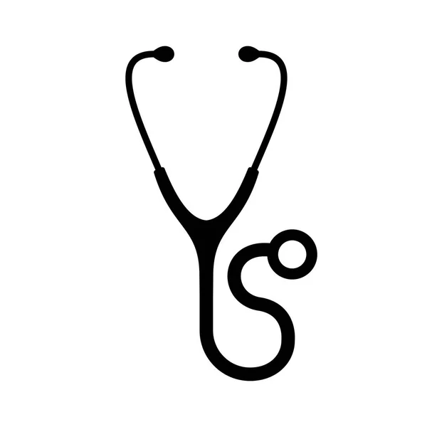 Stethoscope icon. Vector illustration — Stock Vector