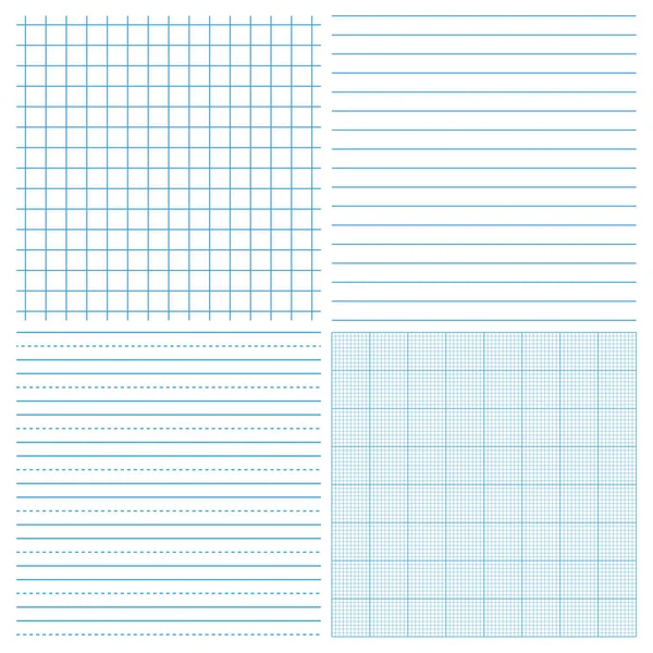 Papier patroon collectie. Vectorillustratie — Stockvector