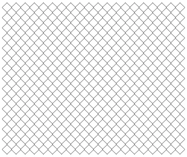 Fense de chaîne sans couture. Illustration vectorielle — Image vectorielle