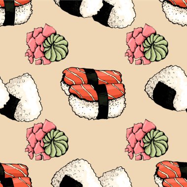 Suşi desen Asya 2