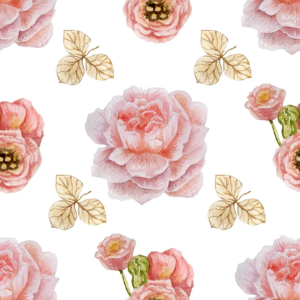 Boda floral patrón sin costura —  Fotos de Stock