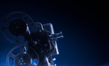 Klasik film projektörü, yüksek kontrastlı resim