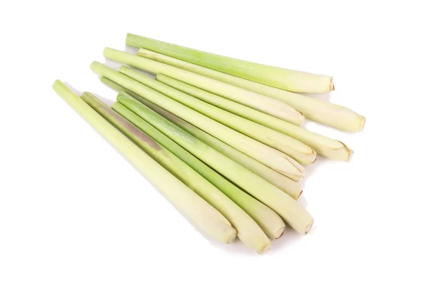 Lemon grass on white background — Stock Photo, Image