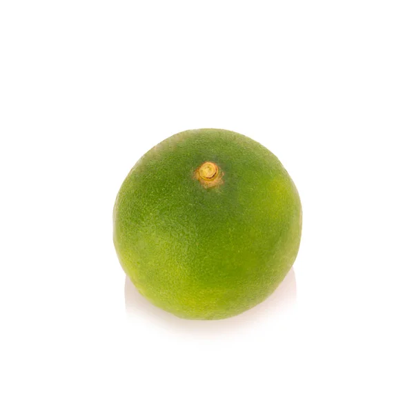 Limes isolés sur fond blanc — Photo