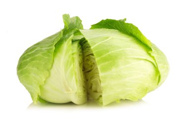 Beyaz arkaplanda kabak izole edilmiş