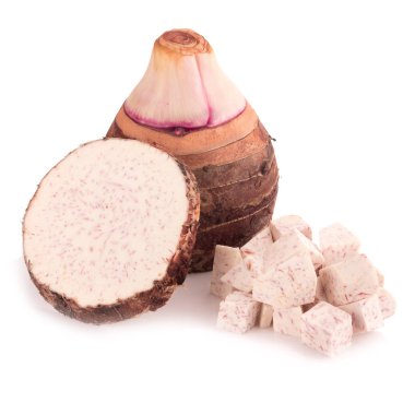 beyaz zemin üzerine Taro