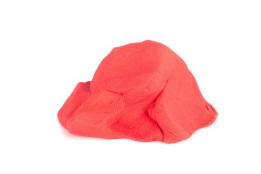 Beyaz arkaplanda plastikin izole edildi