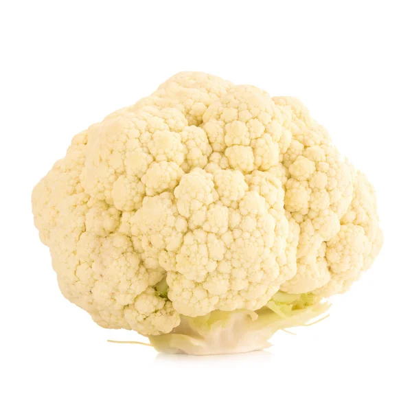 Fresh cauliflower cabbage vegetable on white background — Stock Photo, Image