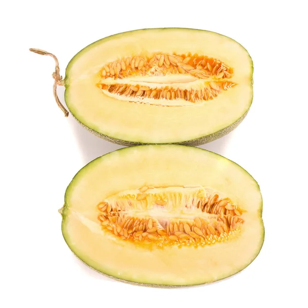 Melone isolato su bianco — Foto Stock