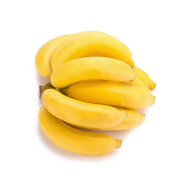 Bananen geïsoleerd op witte achtergrond — Stockfoto