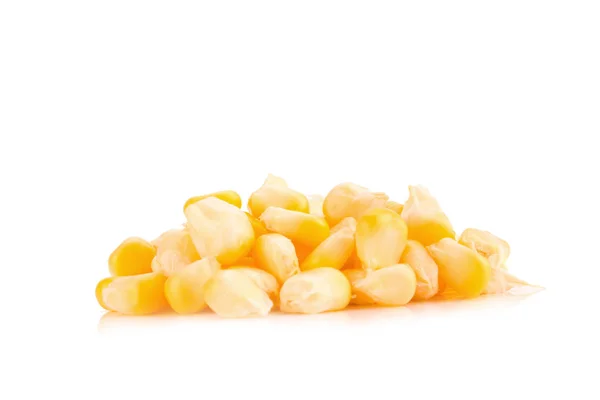 Maïs op witte achtergrond — Stockfoto