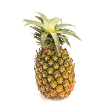 Beyaz arka plan ananas izole