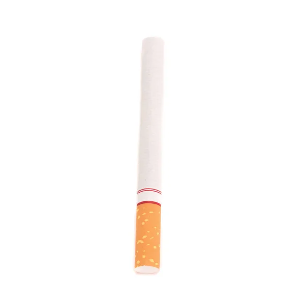 Cigarette isolée sur fond blanc — Photo