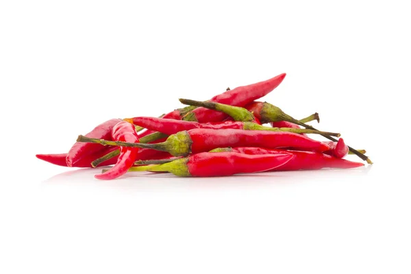 Chili paprika izolált fehér alapon — Stock Fotó