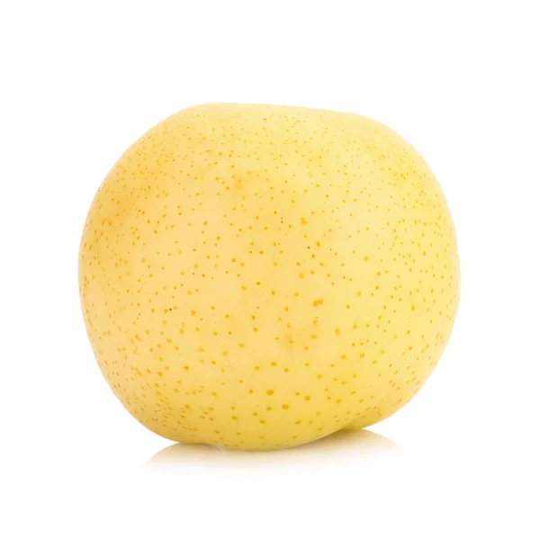 Fruto de pera aislado sobre fondo blanco — Foto de Stock
