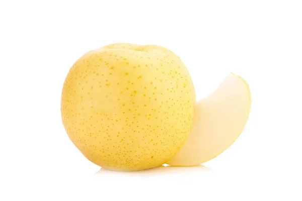 Fruto de pera aislado sobre fondo blanco —  Fotos de Stock