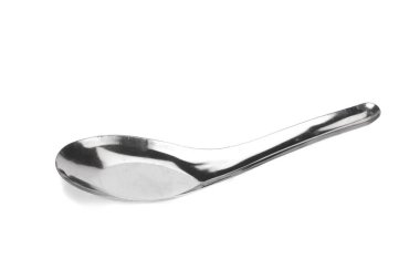 Beyaz arka plan üzerinde izole kaşık (kısa)