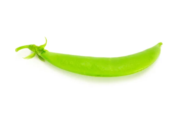 Snap peas isolated on white background — Stock Photo, Image