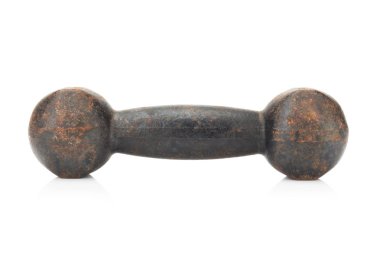 eski halter. pas. Beyaz arka plan üzerinde izole