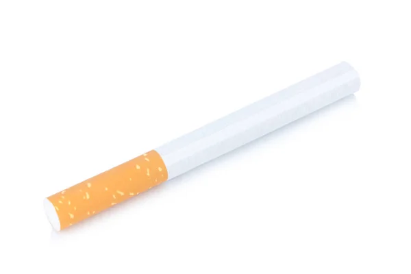 Cigaretový popel popelník izolovaných na bílém pozadí — Stock fotografie