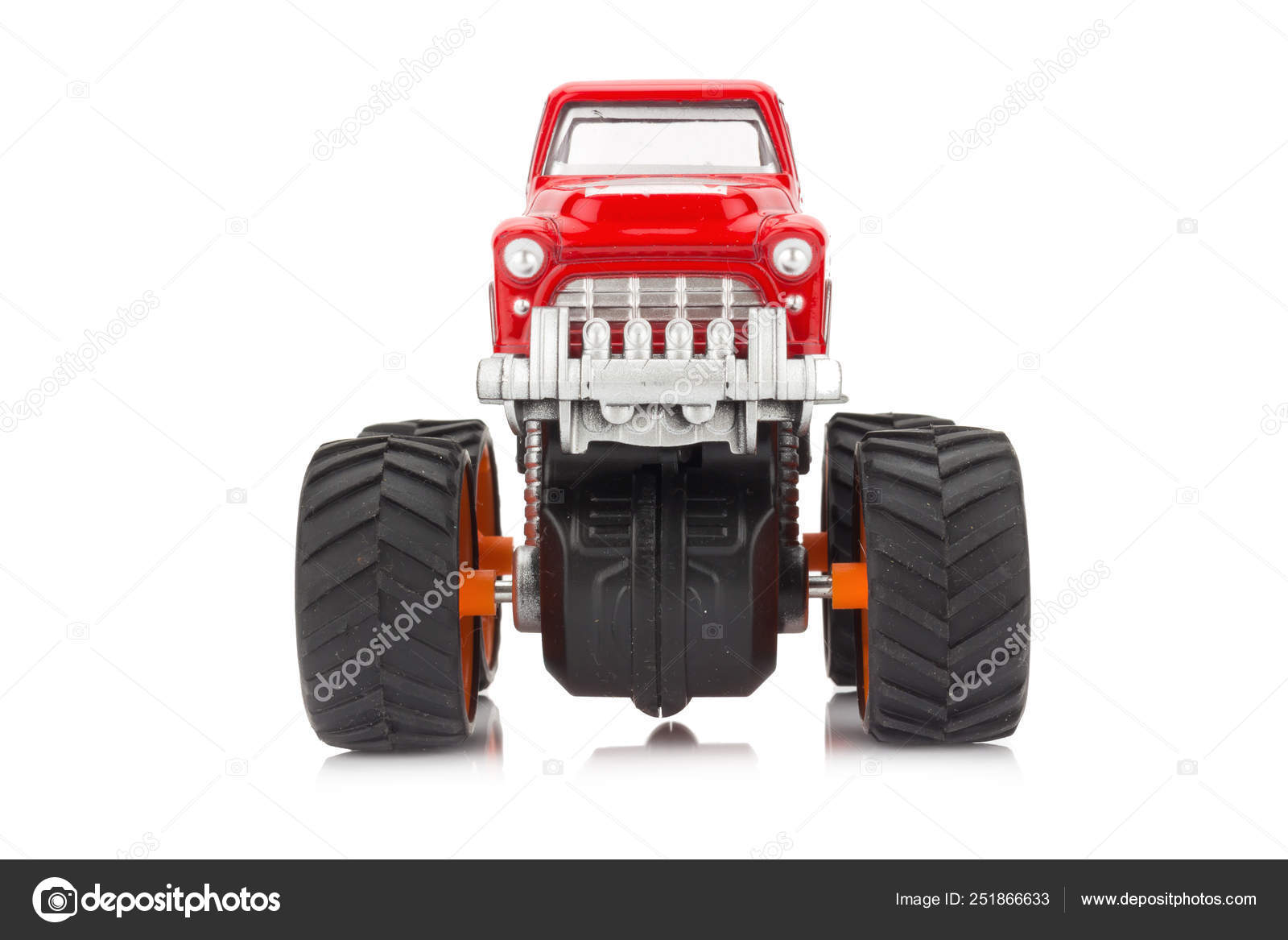 big red truck toy
