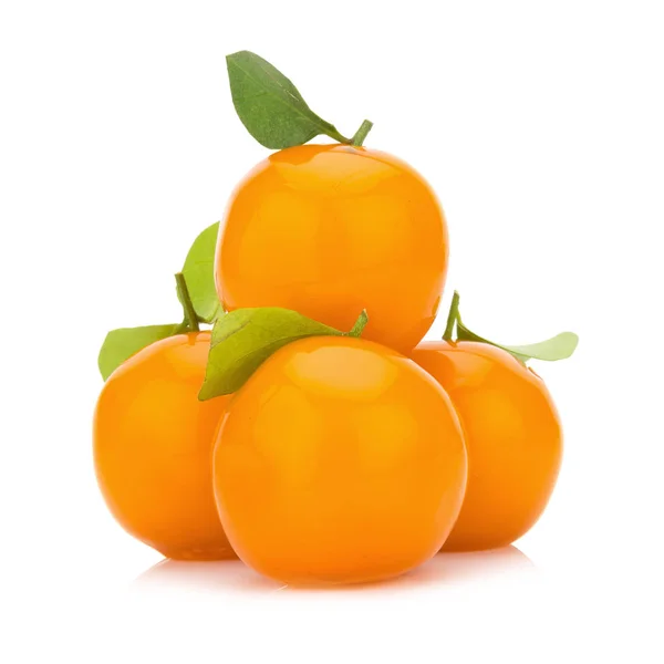 デザート orange.thailand 削除可能なイミテーション フルーツ。手作り。sm — ストック写真
