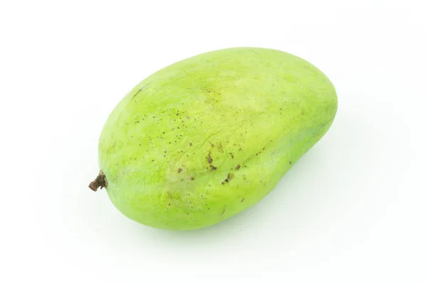 Sweet mango green isolated on white background — Stock Photo, Image