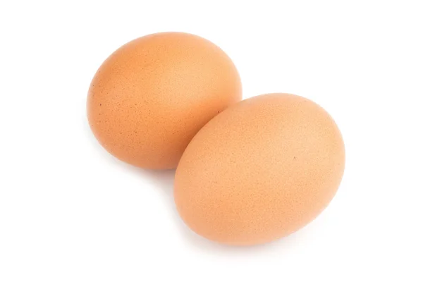 Αυγό. απομονώνονται σε λευκό φόντο — Φωτογραφία Αρχείου